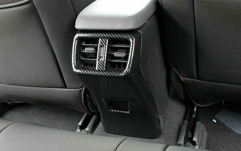 for Lexus UX 200 250h 2019-22 Carbon Fiber Rear Air Outlet Vent Panel Cover Trim