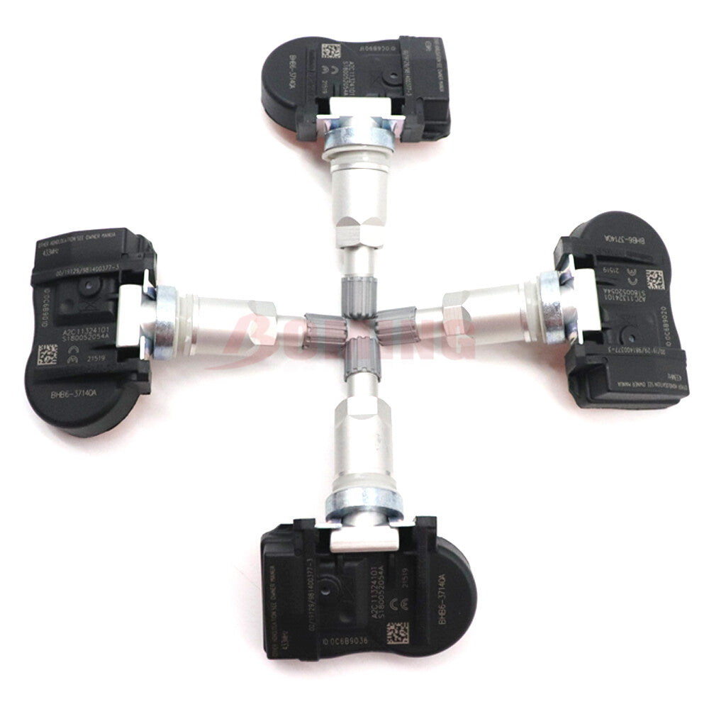 New TPMS tire pressure monitoring sensor (4pcs) for Mazda MX-5 Miata BHB637140A