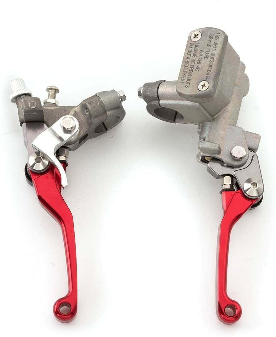 Brake Master Cylinder Clutch Perch Levers Kit For Honde XLR125R/W, XR250, XR400
