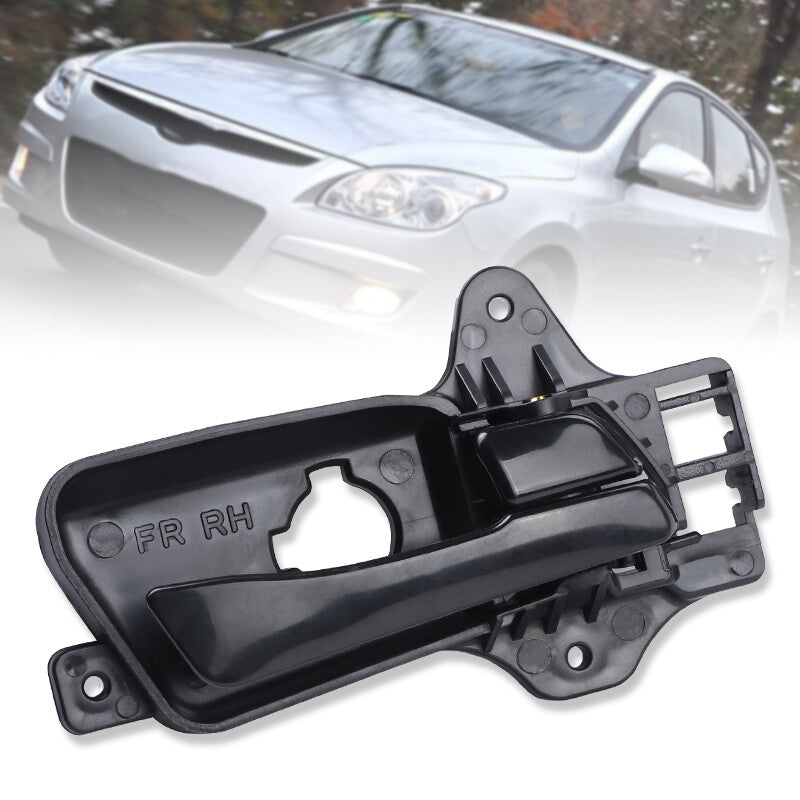 Interior Door Handle For 2009-2012 for Hyundai for Elantra Front Right Passenger Black