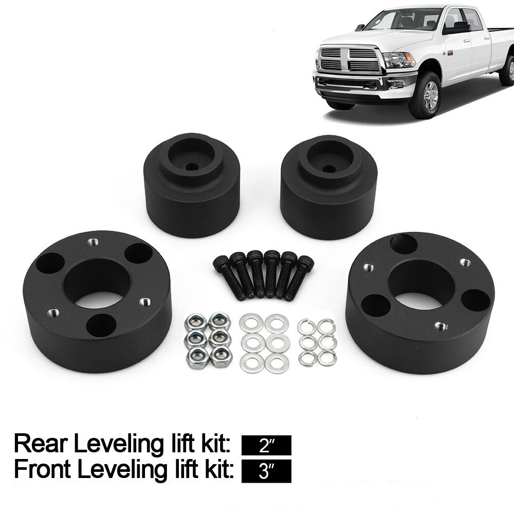 3 Front  2 Rear Full Lift Kit Leveling Kit for Dodge for Ram 1500 4WD 2WD 2009-21