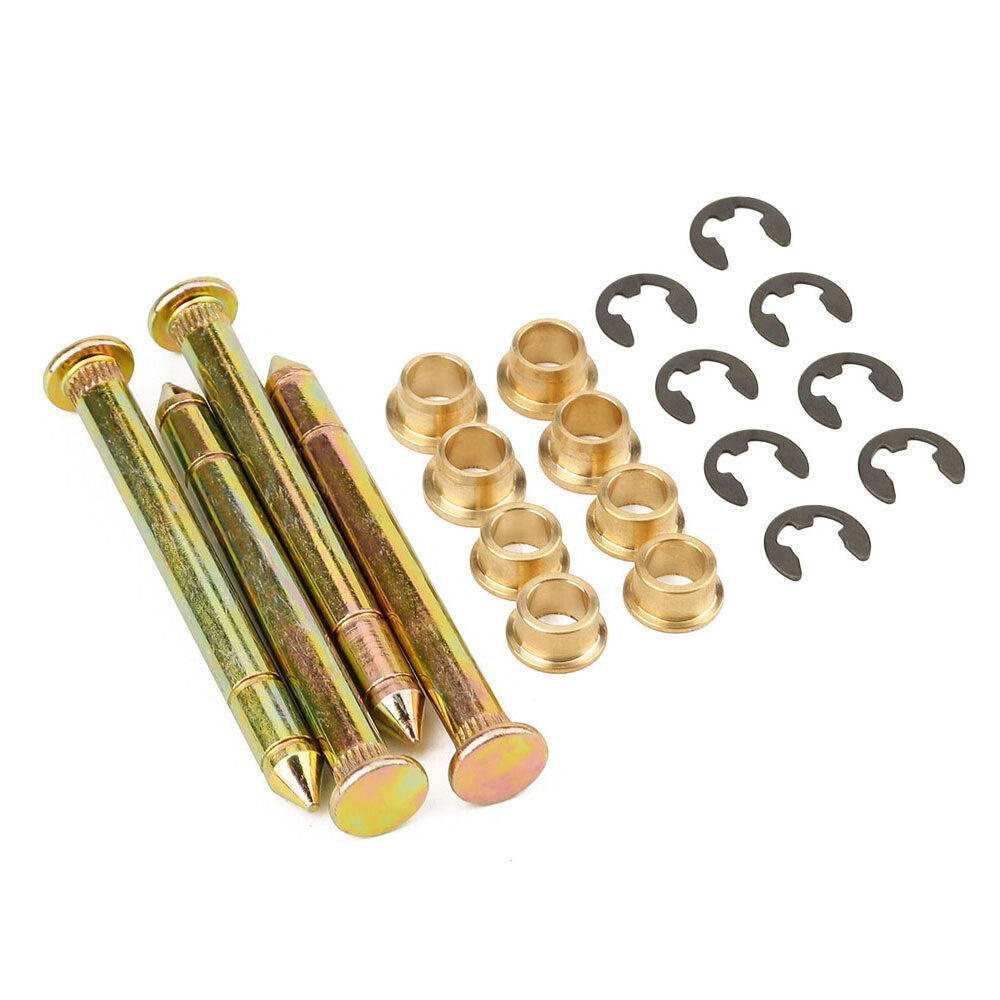 Replacement door hinge pin bushing kit for Ford F150, F250, and F350 Mustangs