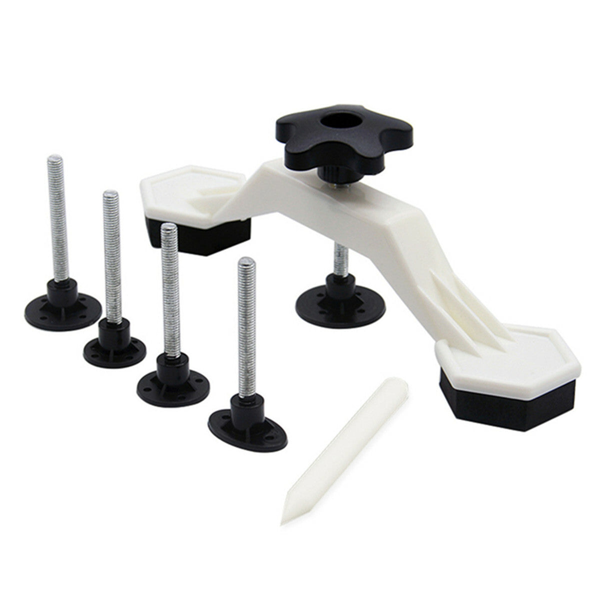 Car Puller Dent Paintless Door Body Repair Tool Hail Damage Remover Kit White
