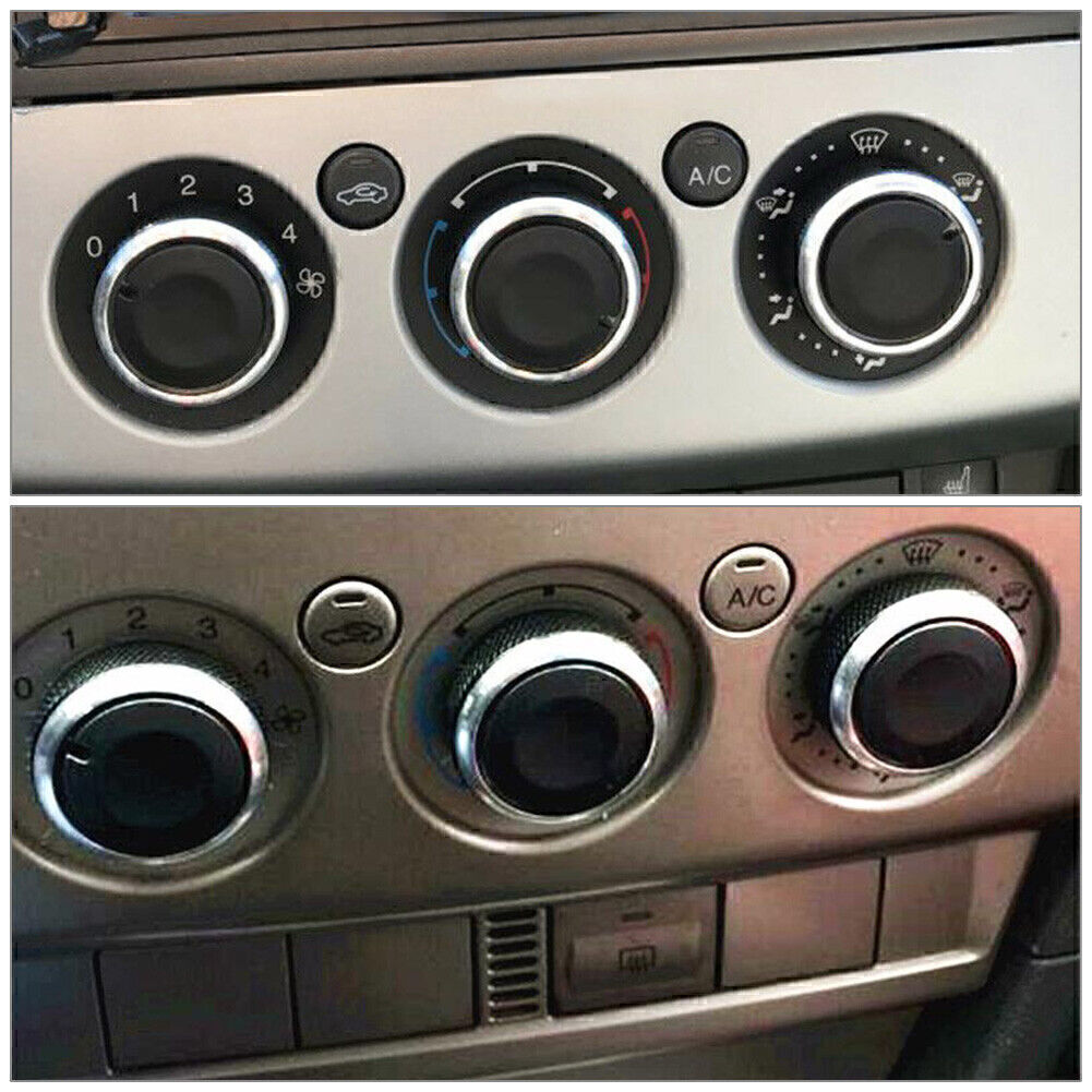 3Pcs Air Conditioner Switch Knob Button for Ford Focus MK2 MK3 Mondeo C/S-max