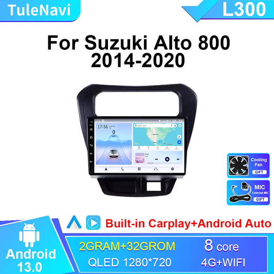 for Suzuki Alto Maruti 800 2014-2020 Android Car Radio Stereo GPS Player Screen