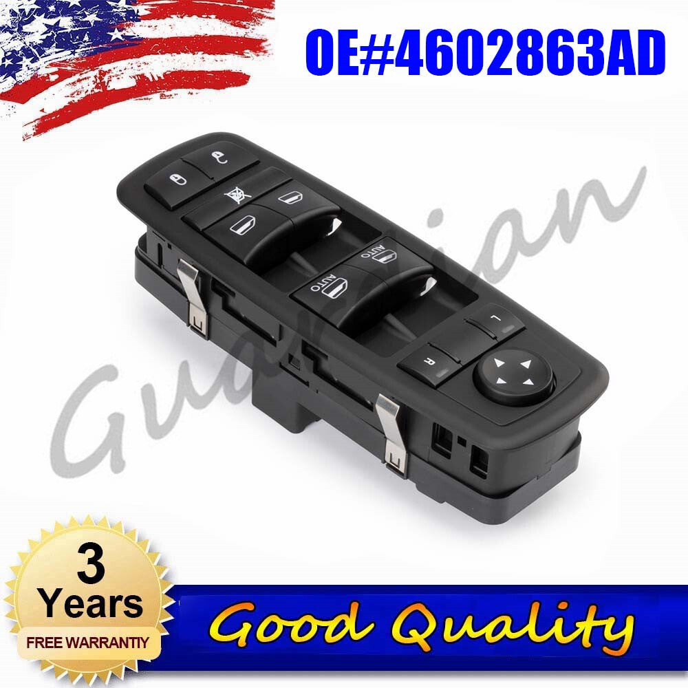 1x New Power Window Switch Driver Side 4602863AD for DODGE for RAM 1500 2500 3500