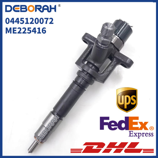 Fuel Injector 0445120072 ME225416 for Mitsubishi Fuso Canter 4M50-T5 177 65 6C
