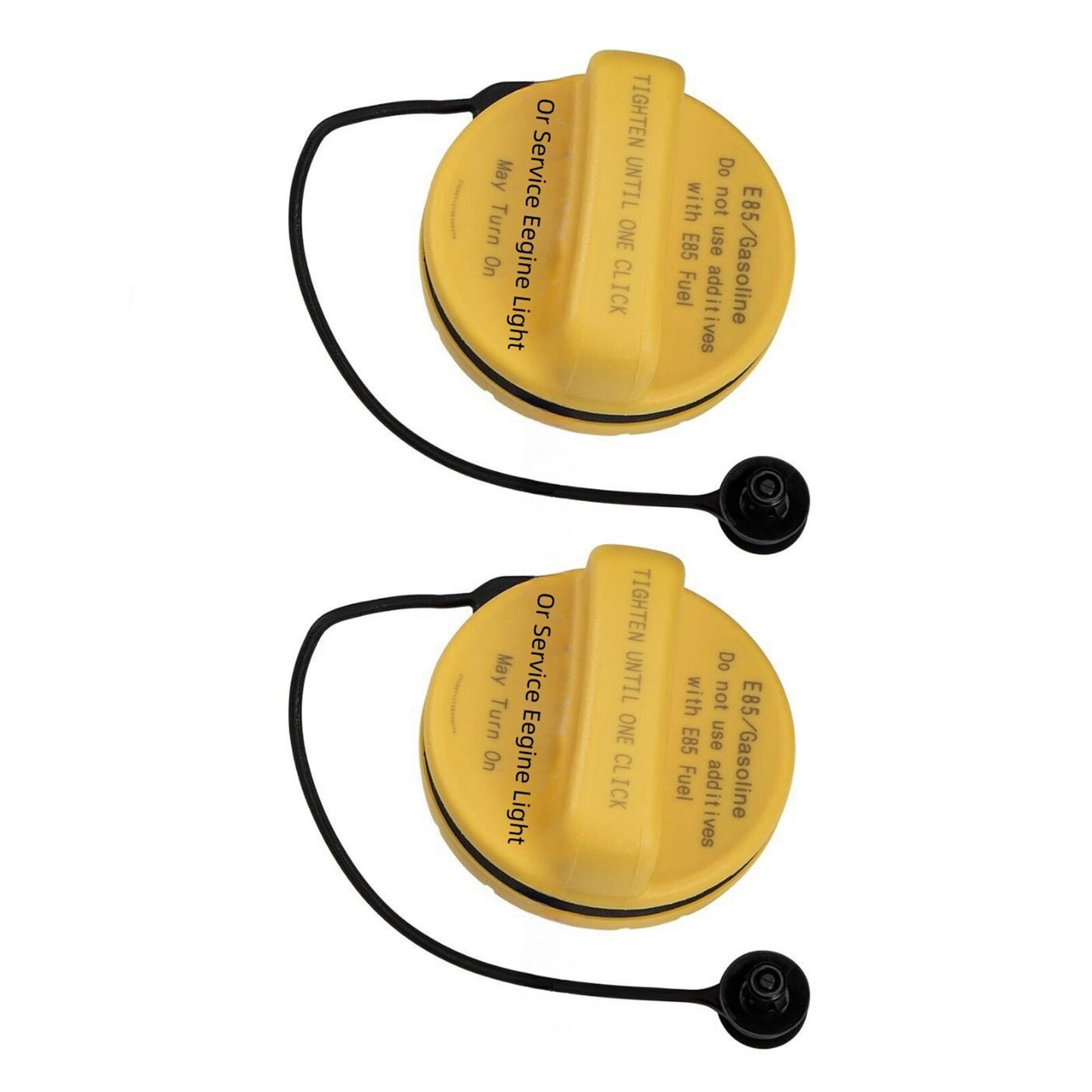 Fuel Tank Gas Cap Yellow for Chevy for GMC 2011-2020 23373281 Replacement Part