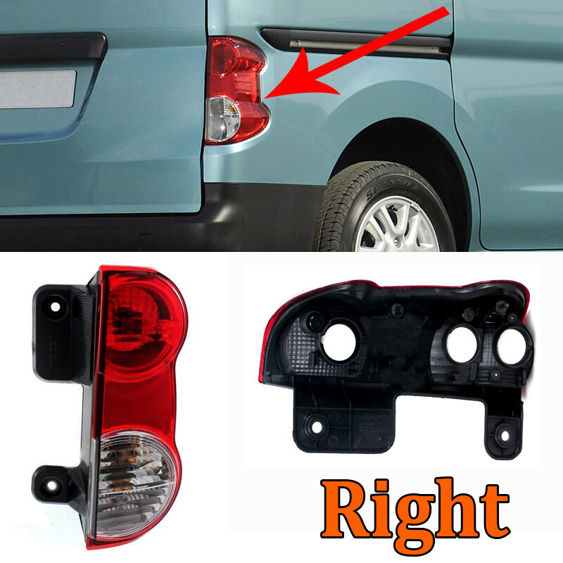 Right rear taillight, brake light, fog light (no bulbs) for NISSAN NV200 2009+
