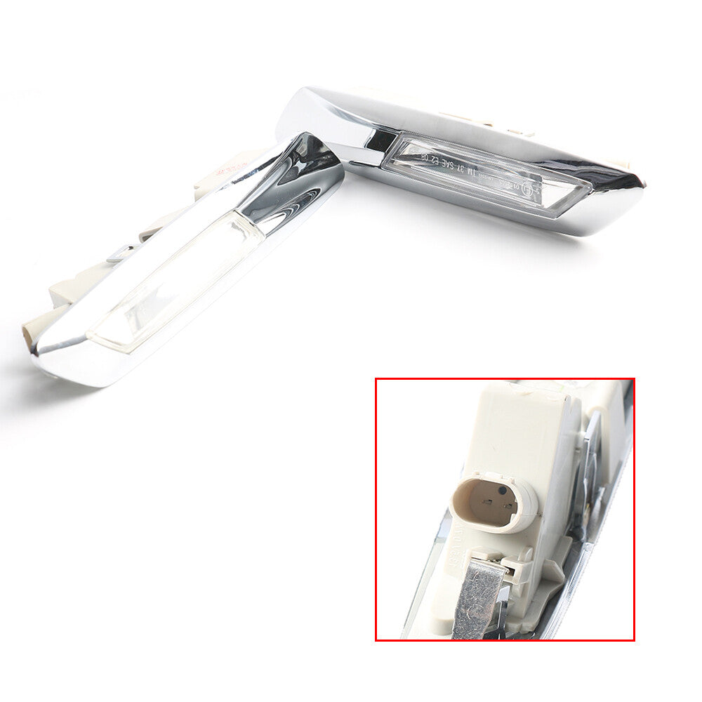 2Pcs Left Right Side Turn Indicator Lamp Signal For 2011-2013 528i 525i 550i