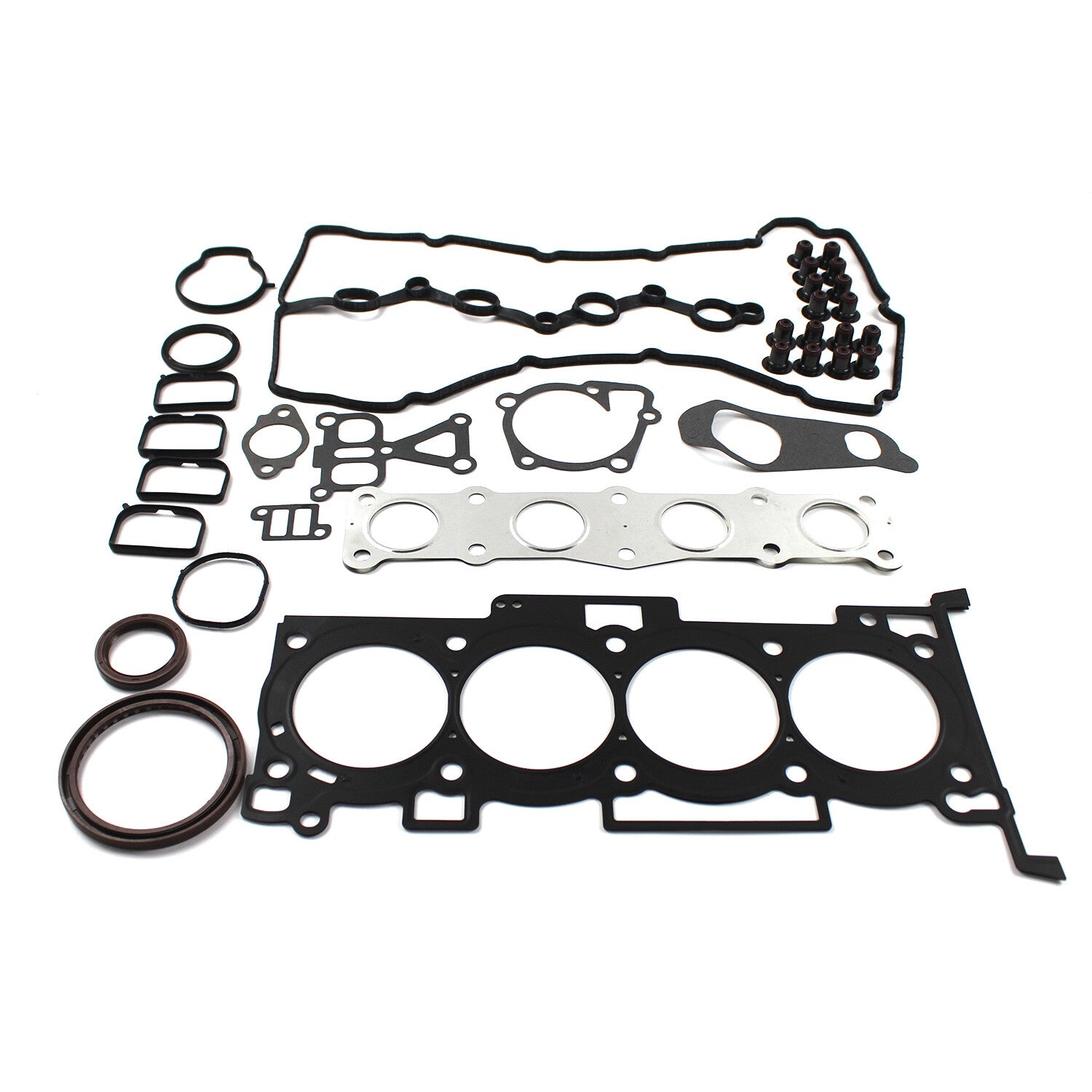 G4KE 2.4L Engine Rebuild Kit - Bearing Set Pistons Rings Head Bolts for Hyundai