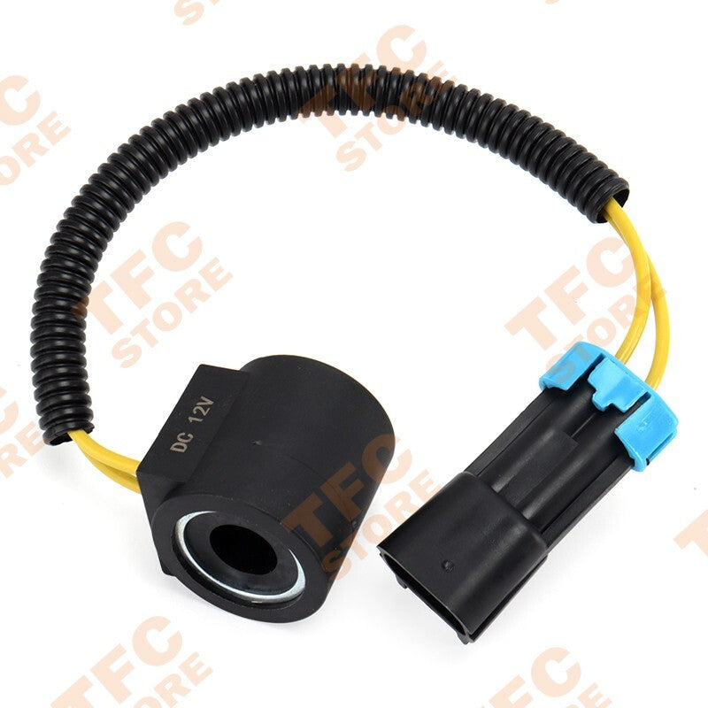 6676243 12V Solenoid Valve Coil For Bobcat Skid Steer 863 873 883 A220 A300 S150