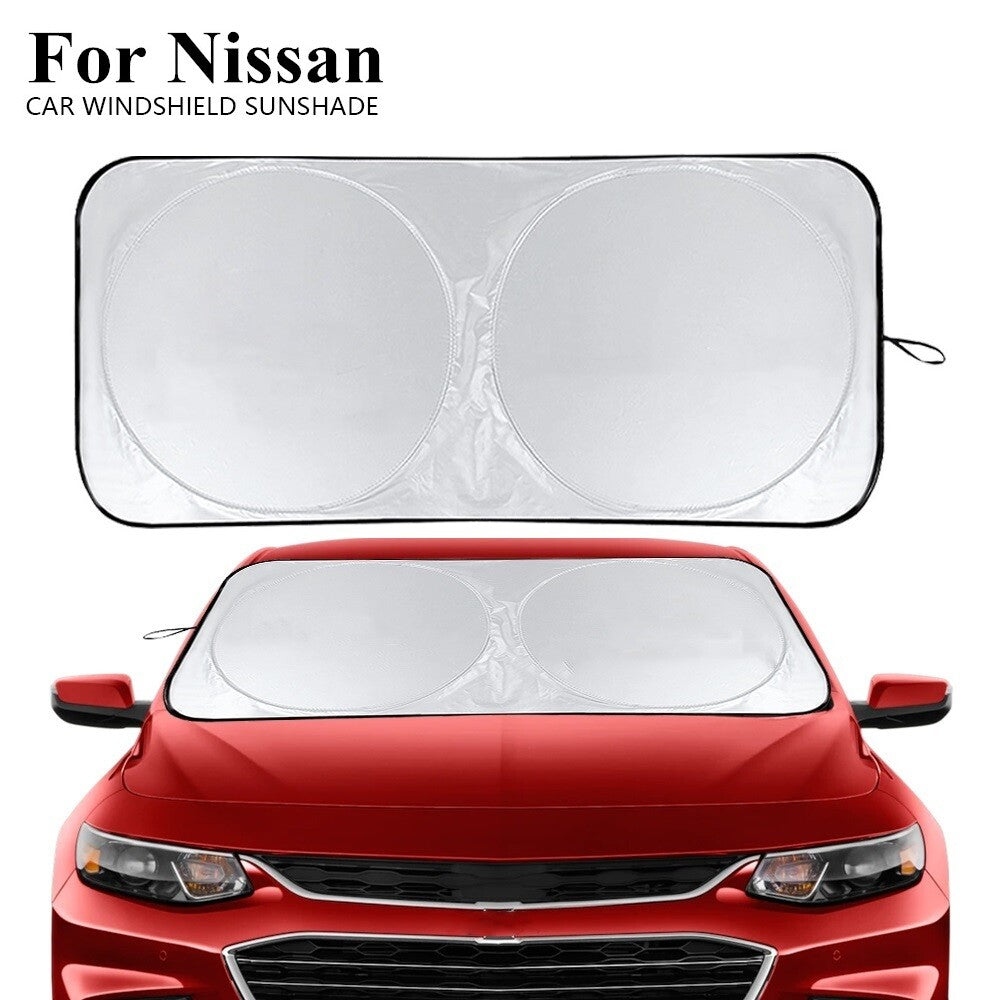 for Nissan Accessories Car Windshield Sun Shade Reflective UV Block Visor Cover