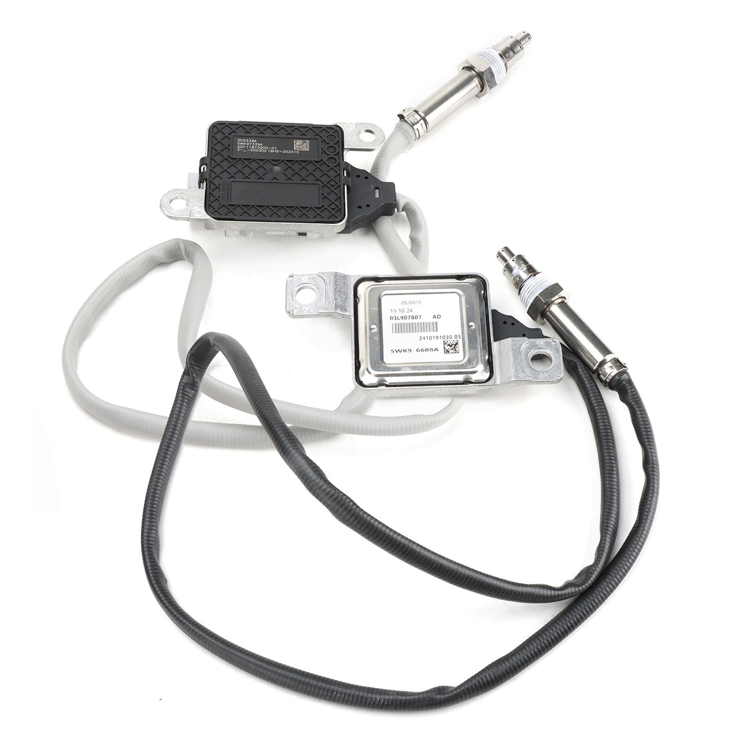 2x Inlet Outlet Nox Sensor for Detroit DD13 DD15 DD16 for Freightliner A0101532328