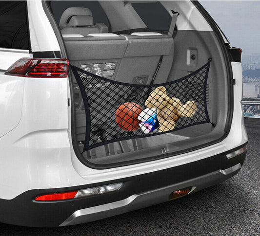 for Kia Carnival 22-24 Rear Cargo Trunk Boot Floor Elastic Mesh Storage Net 1PCS