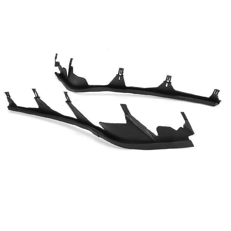 Left Right Upper Headlight Cover Strips Sealing for BMW E46 1998-2001