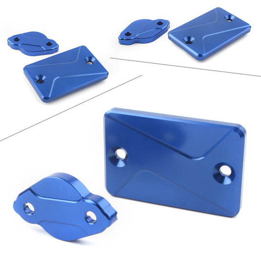 Blue Rear Brake Fluid Reservoir Cap Cover for Yamaha WR250R /X Tricker XG250