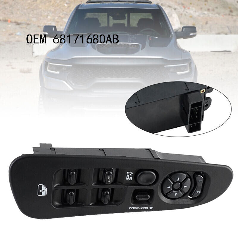 For 2001-2004 for Dodge Dakota Durango Door Window Switch Panel Control Driver Side
