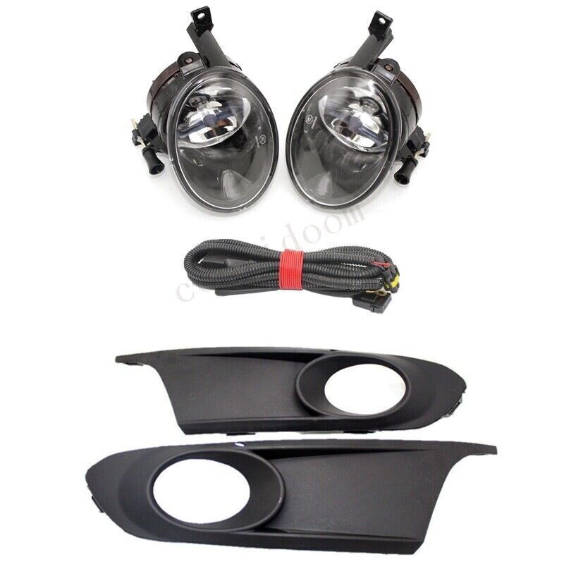 Front bumper fog lights and grille design suitable for Volkswagen for Jetta 6 MK6 sedans (2011-2014).