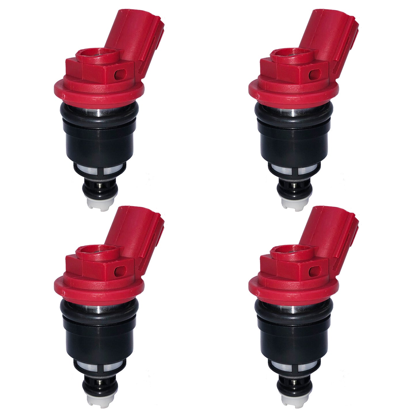 4Pcs Fuel Injectors OE 16600-53J00 FJ356 fit 91-99 for Nissan 240SX for Nissan Altima