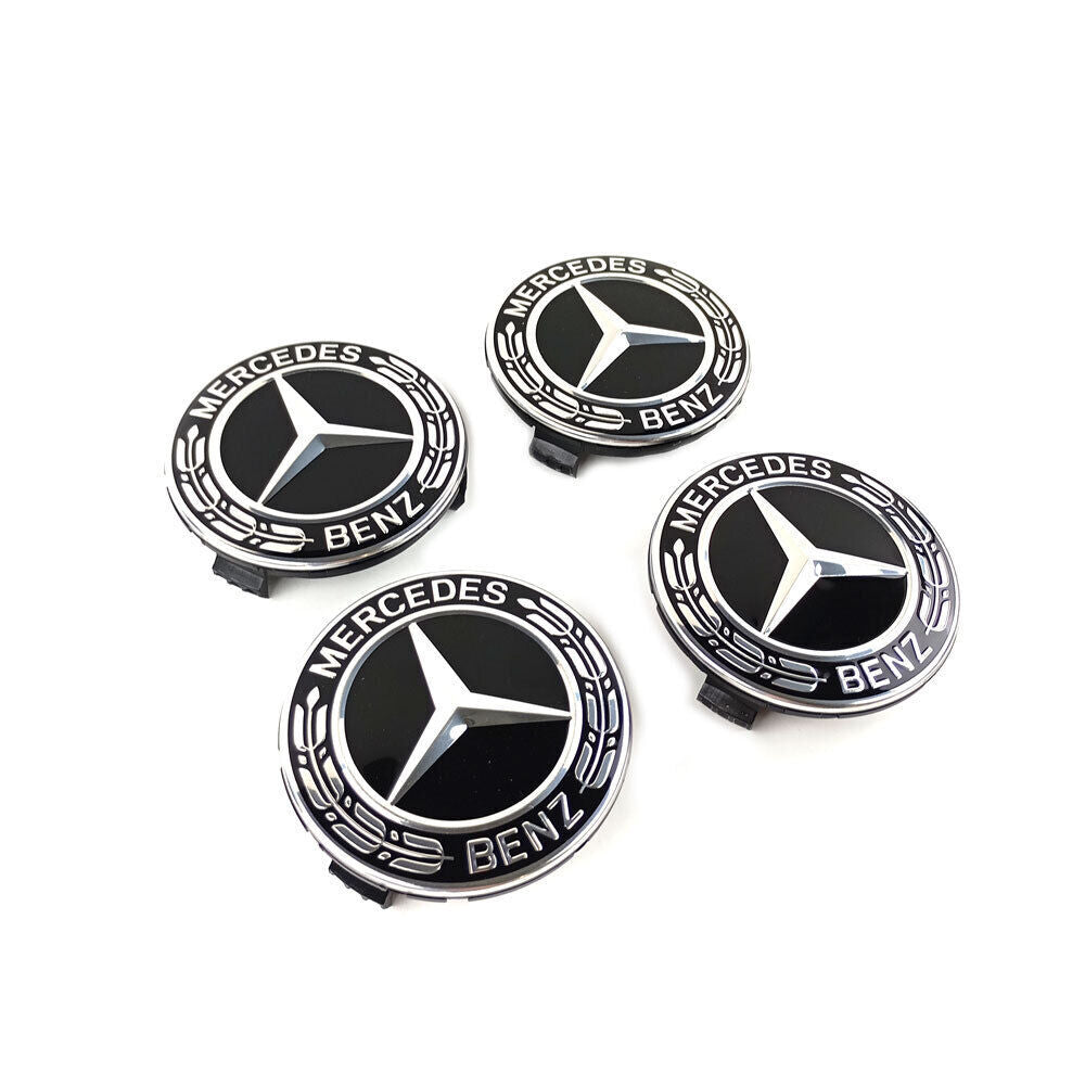 4 for Mercedes-Benz Nabendeckel Deckel A2224002100 9040