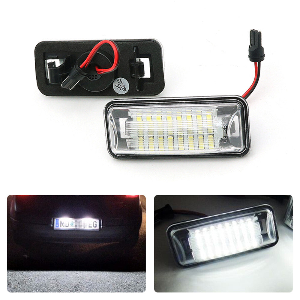 2x Fit for Subaru Forester Impreza WRX STI Car LED License Plate Lights Lamps