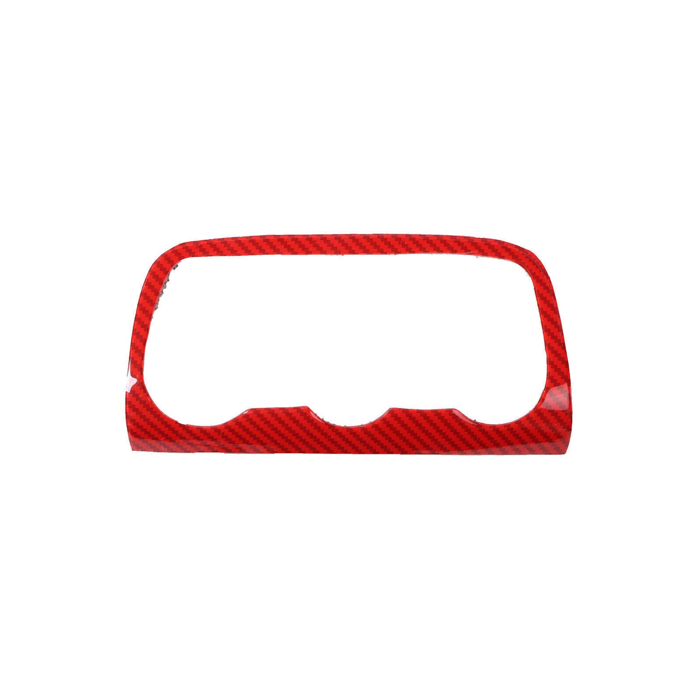 for Audi TT 2008-2014 Red Carbon Fiber Console AC Switch Control Cover Trim 1P
