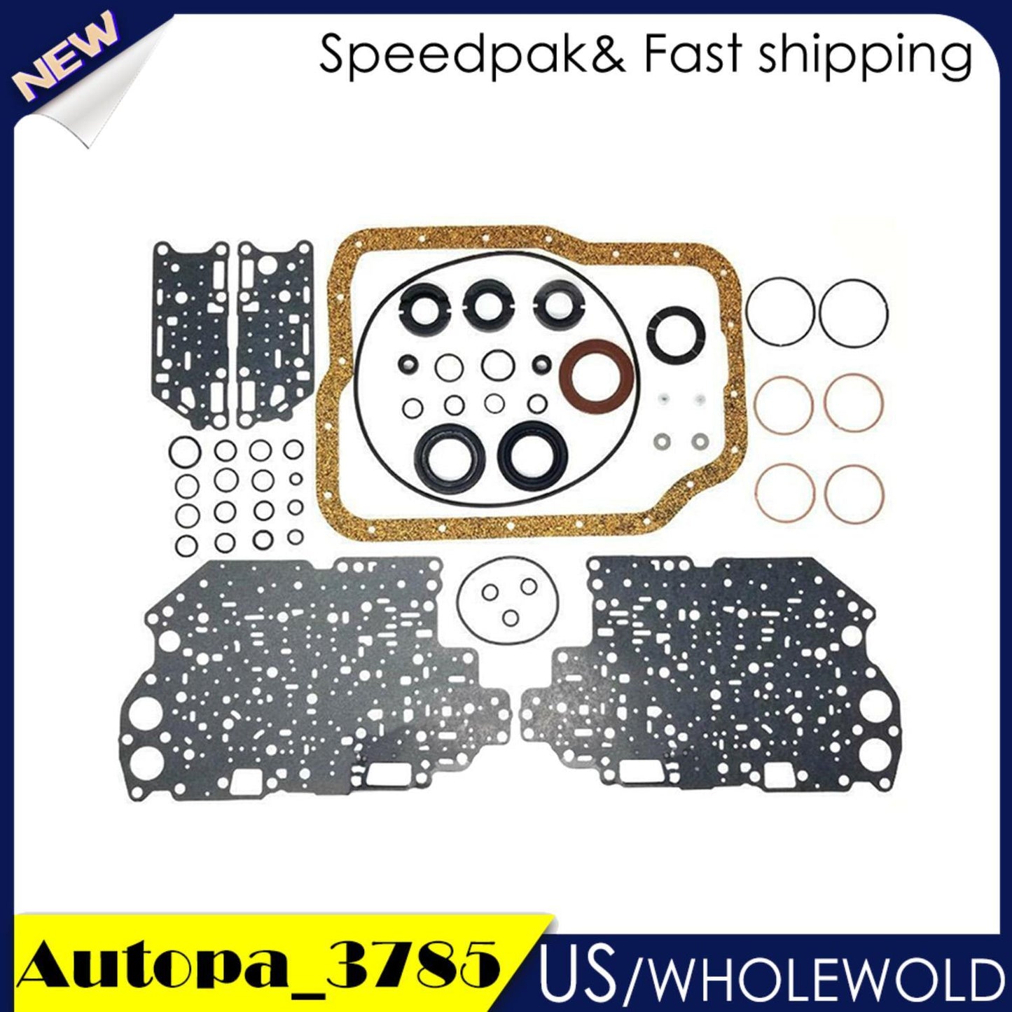 4F27E Transmission Banner Rebuild KIT 2000-UP for FORD W/ Pistons Friction Focus