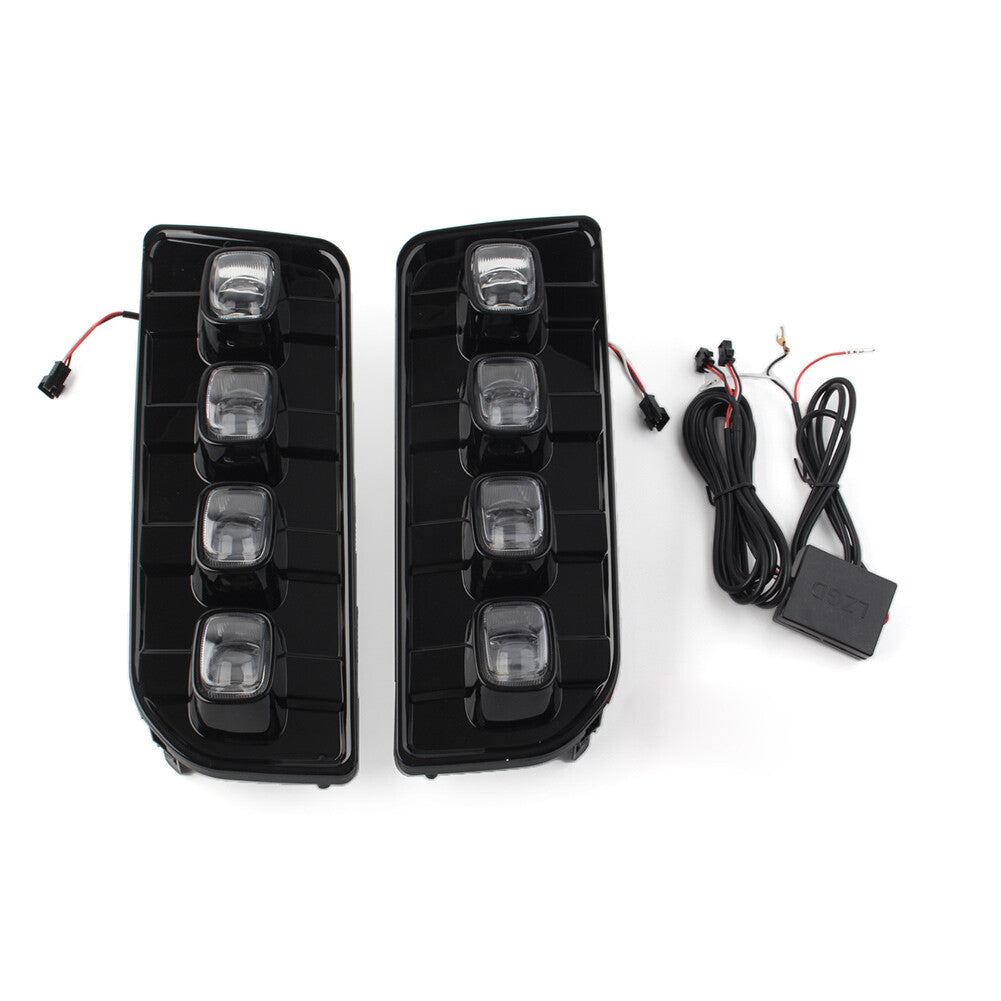 Fog Lamps Daytime Running DRL Turn Signal Light for Toyota 4Runner Limited 13-22