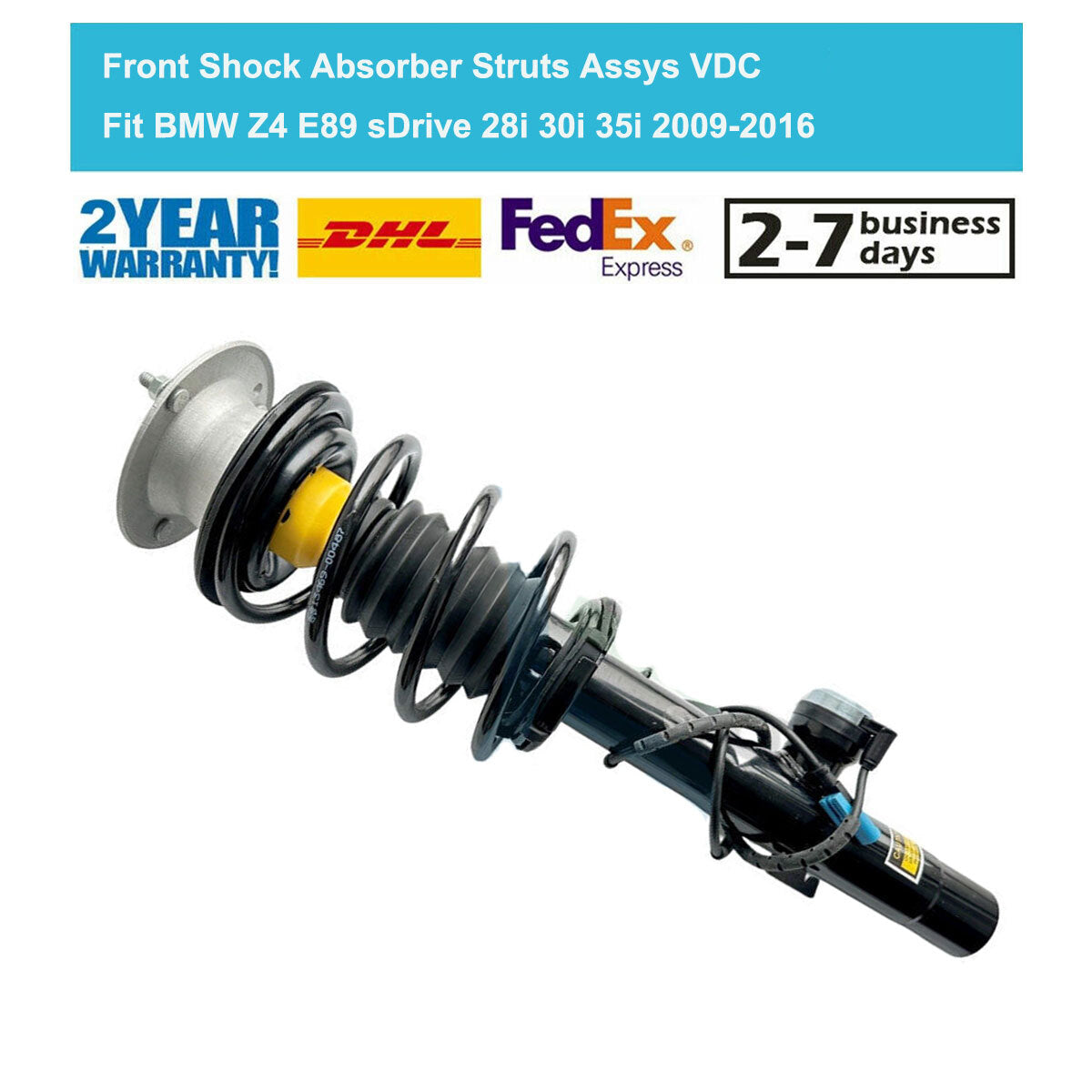 Front Left Shock Spring Strut Assembly VDC for BMW Z4 E89 sDrive 2009-2016