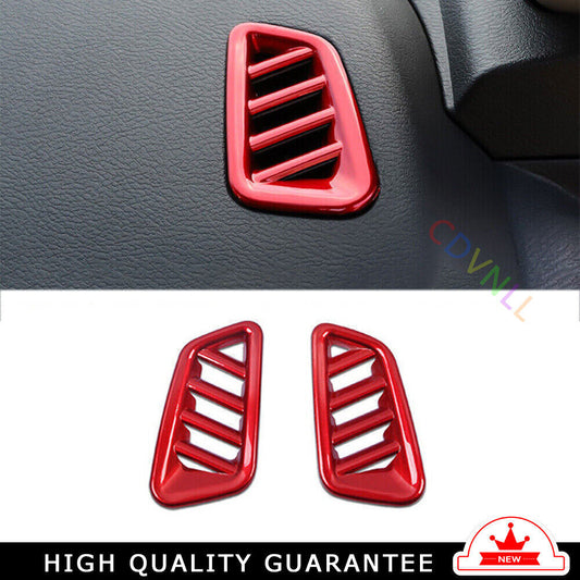 Instrument LR Air Outlet Vent Trim for Nissan Sentra Sylphy 20-2022 Bright Red
