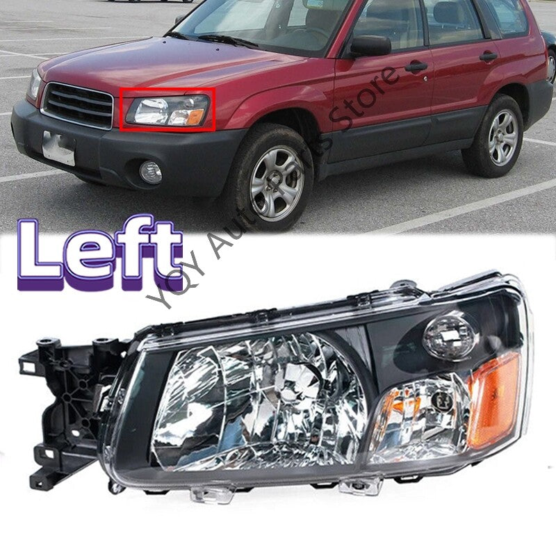 1Pcs Halogen Headlight Lamp Without bulb Left for Subaru Forester 2003-2004
