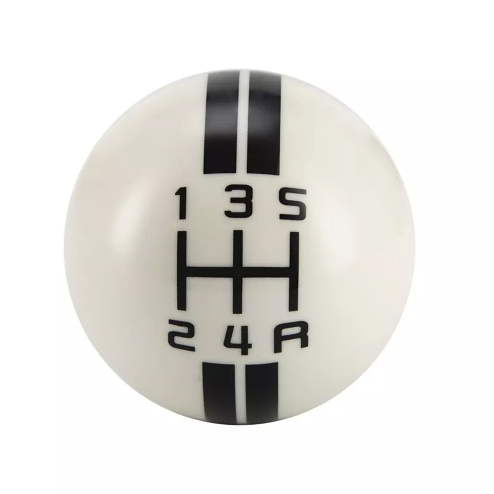 Fit for Ford for Mustang GT500 5 Speed Manual Gear Shift Knob Shifter Handle Stick WhiIF