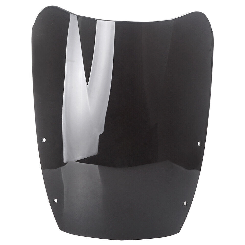 for Suzuki GSX600F  750F 1987 - 1997 Windshield Windscreen Double Bubble Black