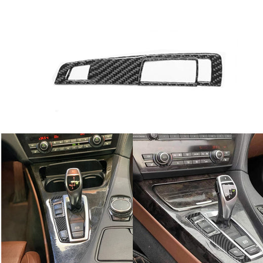 Carbon Fiber Transmission Button Cover Trim for BMW 6Series F12 F13 2011-2018