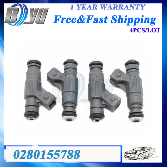 4X 0280155788 NewFuel Injectors Fit for BMW MOTORCYCLES R 1100 1150 1200 850