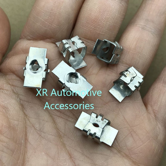 10 Pcs For GM for Chevrolet for Cadillac Radiator Grille Fixing Metal Nuts 15686142