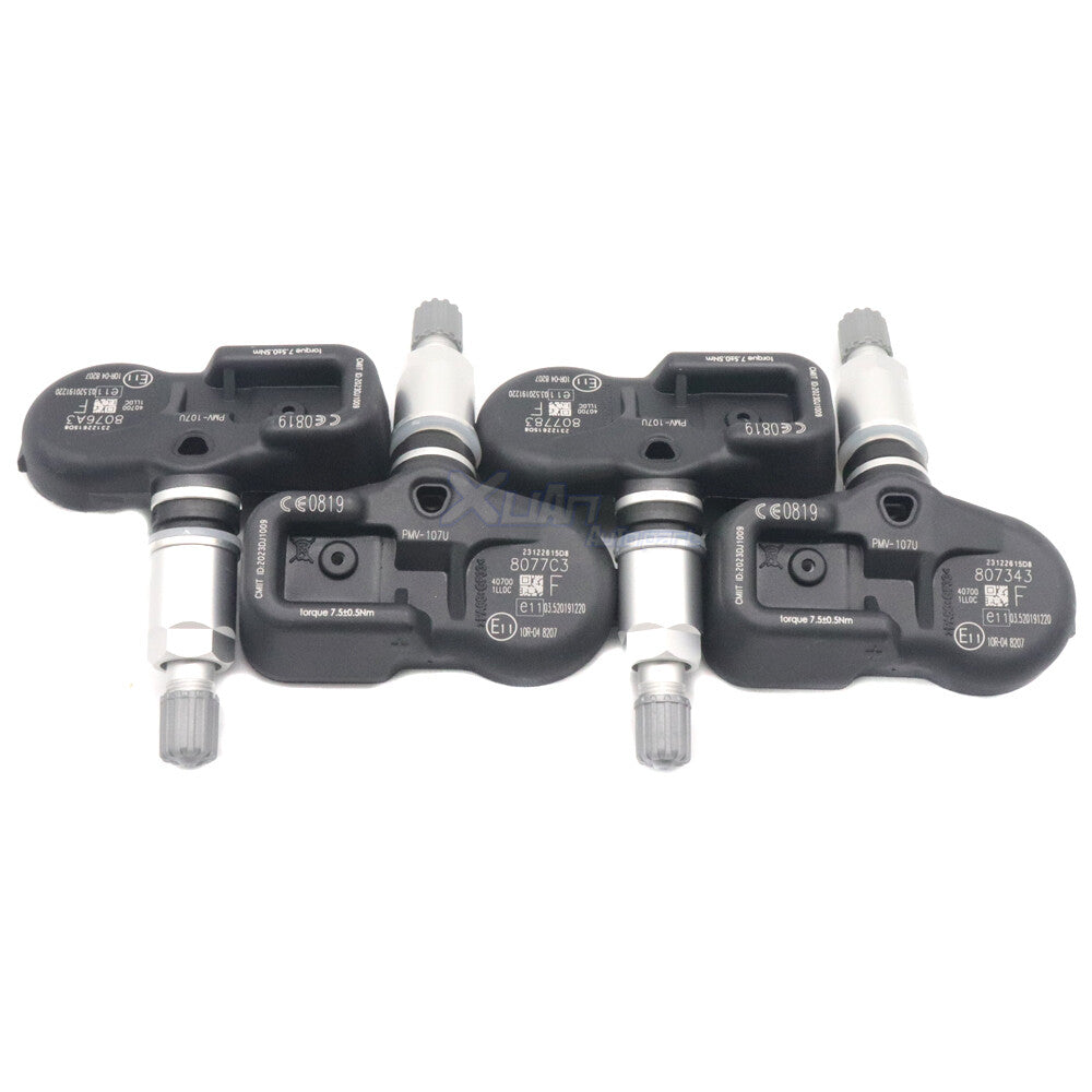 PMV-107U for Infiniti M30 M35H 4pcs TPMS Tire Pressure Sensor Monitoring System