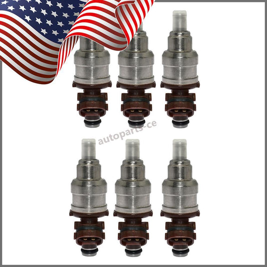 6x Fuel Injectors For 1989-1995 for Toyota Pickup 4Runner 3.0L V6 T100 23250-65020