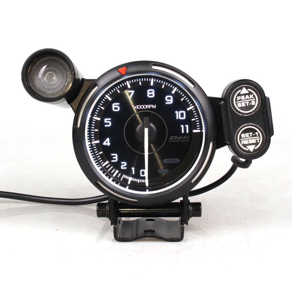 7-color LED automotive tachometer RPM instrument with stepper motor and shift indicator 0-11000 RPM
