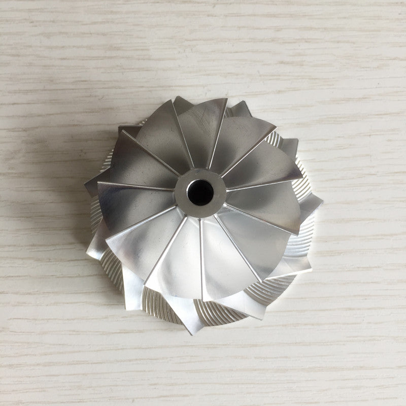 CT26 53.11/71.00 mm 11+0 Blade High-Performance Turbine Billet Compressor Wheel