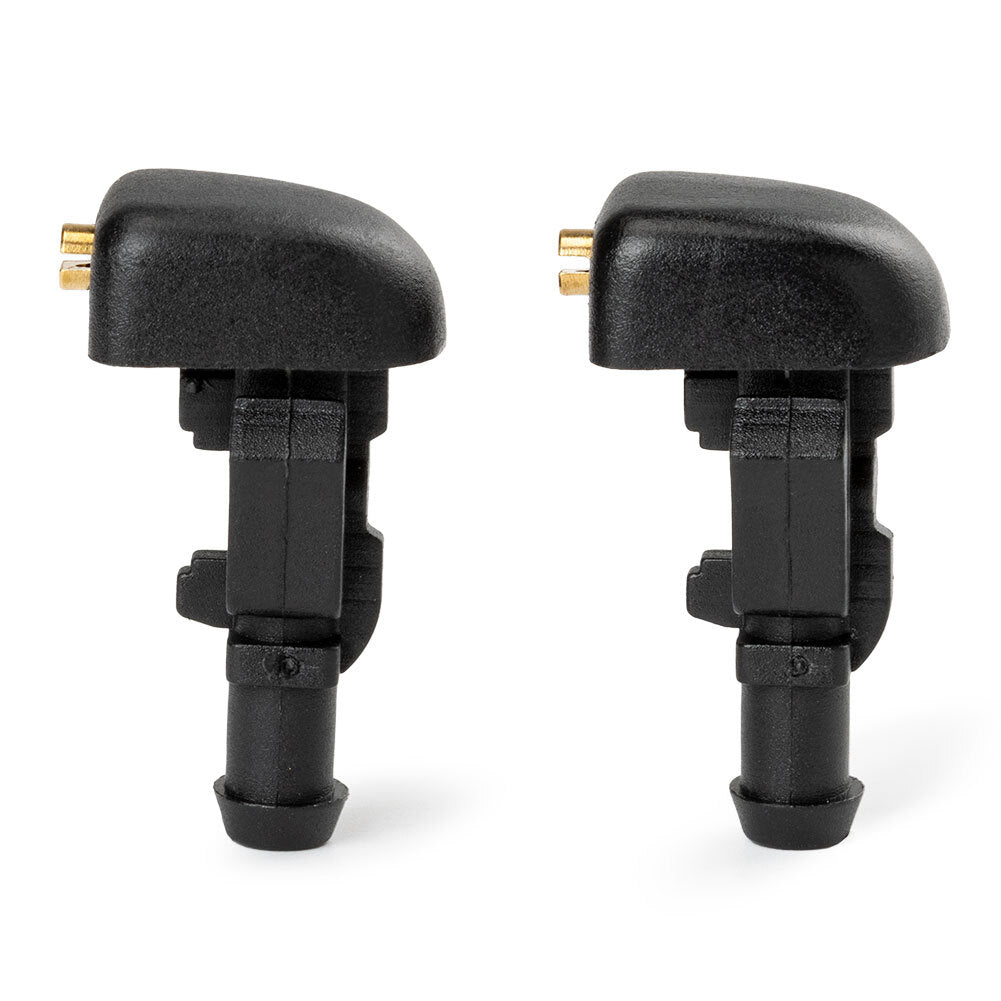 2X Windshield Wiper Washer Spray Jet Nozzle For E-150 E-250 E-350 E-450 F-150