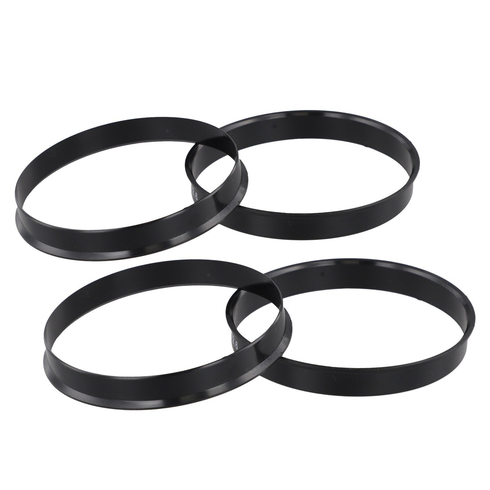 Perfect wheel alignment hub center ring 74.1 mm x 72.6 mm 4-piece set