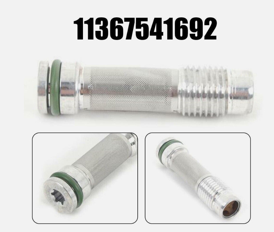 Cylinder head oil check valve with O-ring (non-return valve) suitable for BMW 113