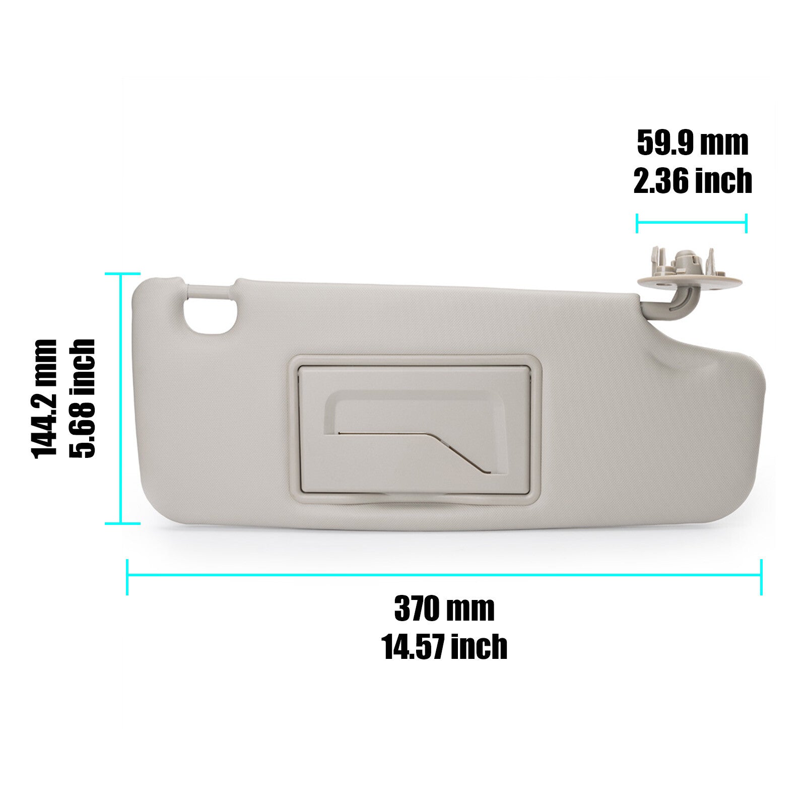 Right Driver Side Interior Sun Visor 95327507 For 2011-2018 for HOLDEN BARINA TM NEW
