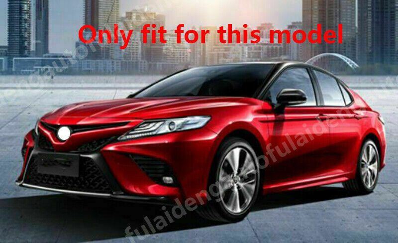 for Toyota for Camry SE XSE 2018-2023 Steel Chrome Rear Bumper Lower Lip Cover trims