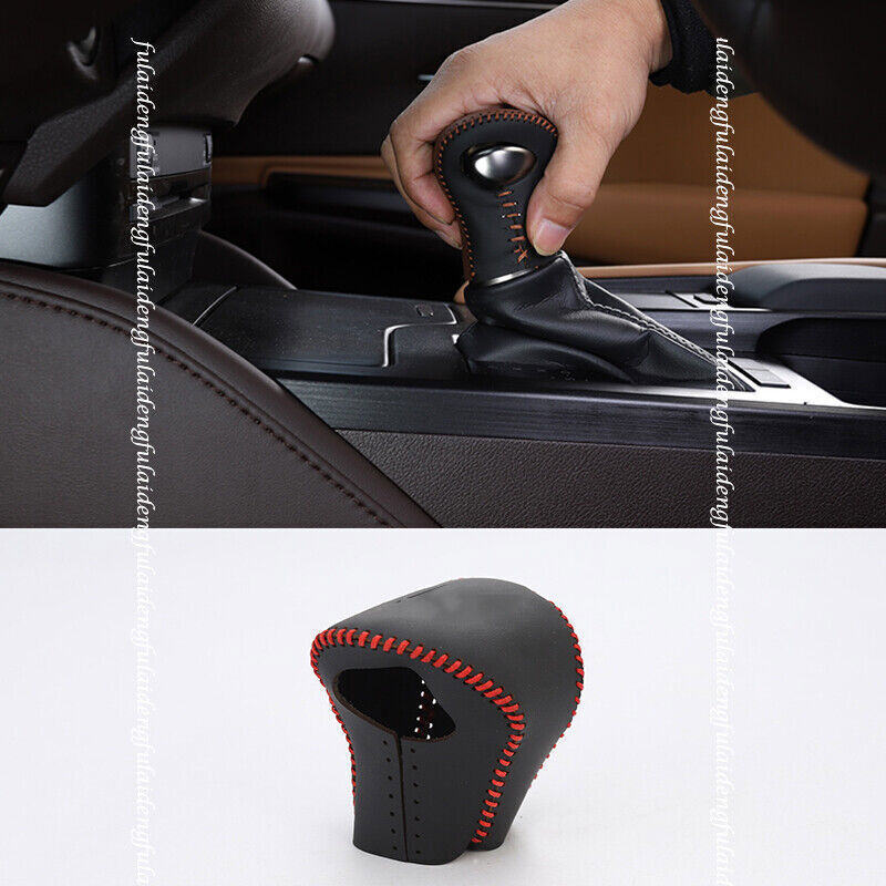 for Lexus ES350/300H/250 2019-2023 Hand sewn leather Gear Shift Knob Cover trim