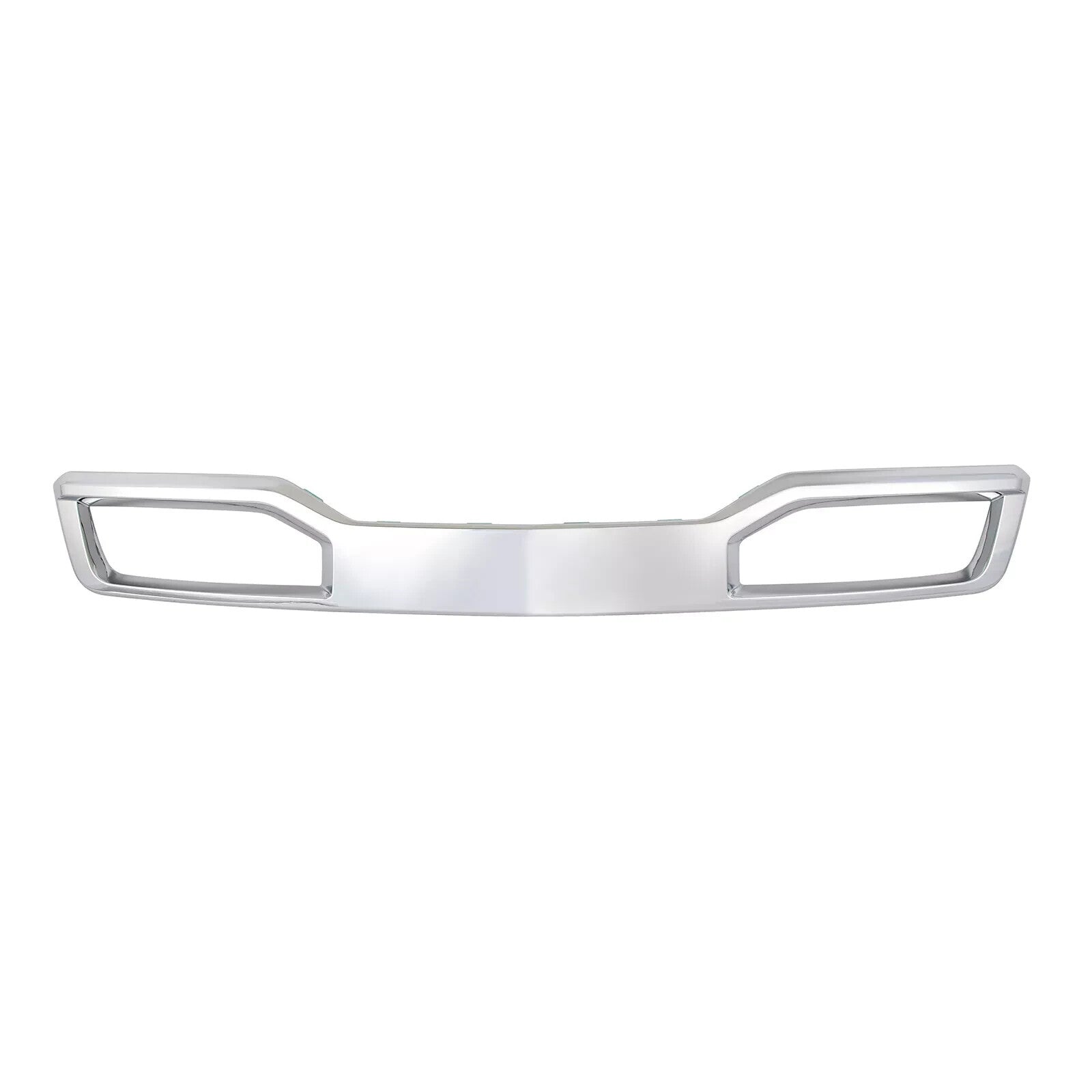 Front Bumper Fascia Skid Plate Chrome Fit For 2019-2021 for Chevrolet Silverado 1500