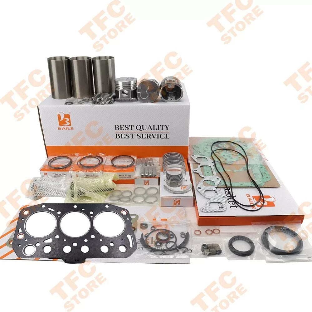 New 3TNV70 3TNV70-AJUV Overhaul Rebuild Kit For Yanmar Engine??