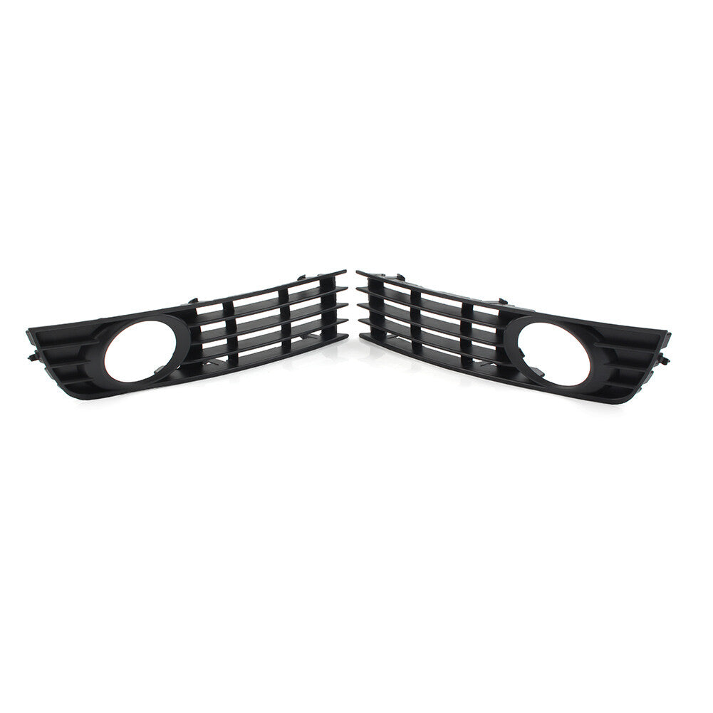 1. Front bumper grille and fog light protective cover for Audi A4 B6 sedans, models 2001-2005